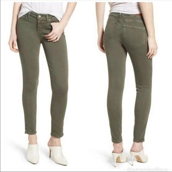 PAIGE Verdugo Ankle Skinny Jeans in Faded Vine. Size 27 - Picture 1 of 12